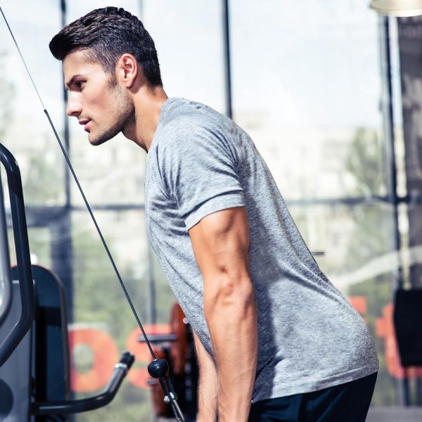 Mens Workout Shirts Quick Dry Performance Short Sleeve Athletic Shirts - Image 2